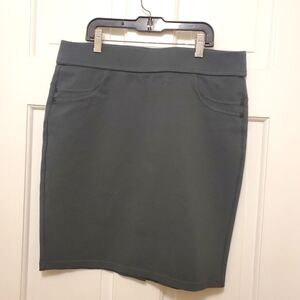 EC Liverpool Jeans Company Ponte Knit Pencil Skirt Size 8/29, Classic, Business